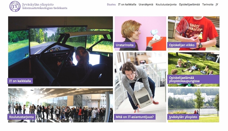 Elmsi parhaat vuodet ja edess loistava tulevaisuus! Tutustu IT-tiedekunnan opiskelijoiden ja meilt valmistuneiden alumnien tarinoihin osoitteessa http://www.itjkl.fi